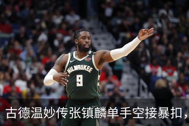 古德温妙传张镇麟单手空接暴扣，廖三宁干拔三分压哨投进